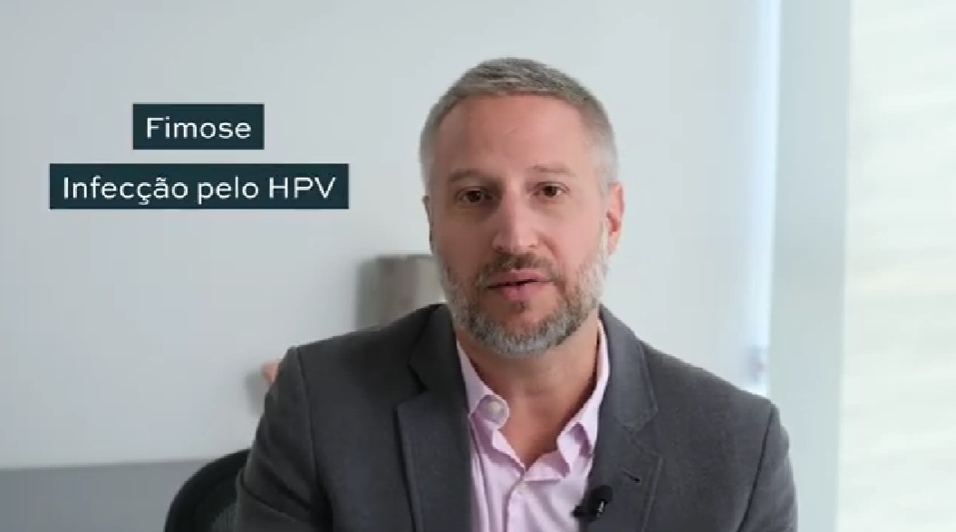Ilustração da transmissão do HPV pelo contato entre pele e mucosas