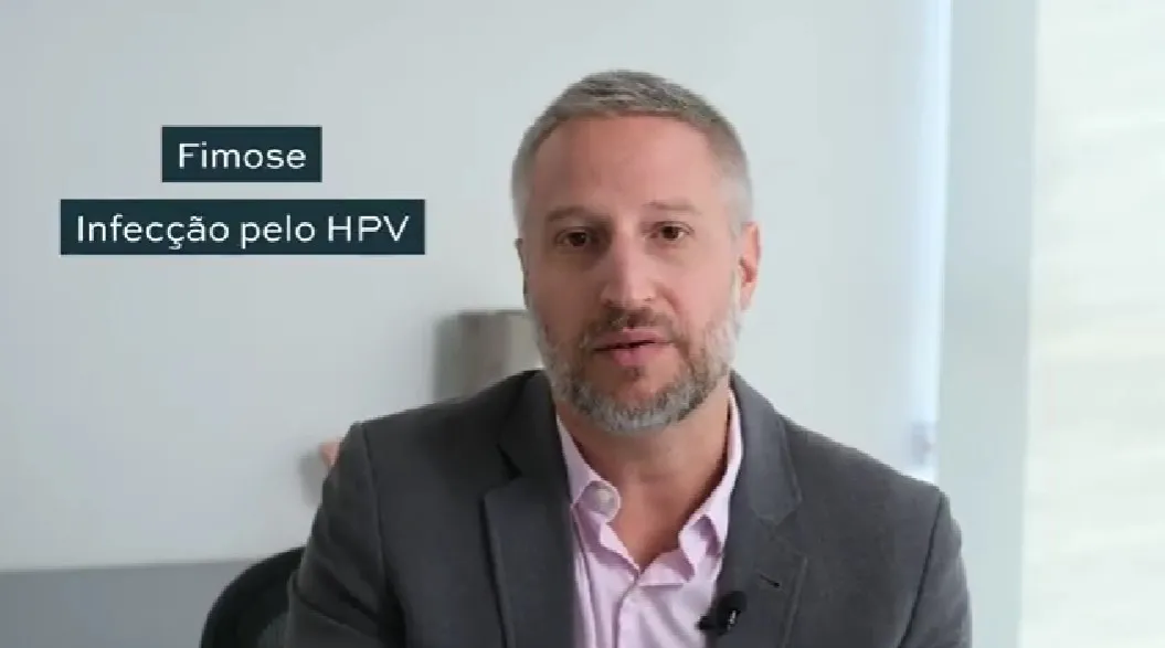 Ilustração da transmissão do HPV pelo contato entre pele e mucosas